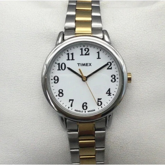 Timex Accessories Timex Watch Women Tw2r2390 30mm Silver Gold